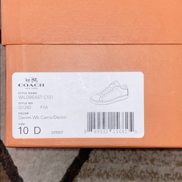 Coach Wildbeast Sneakers - Picture 8 of 8